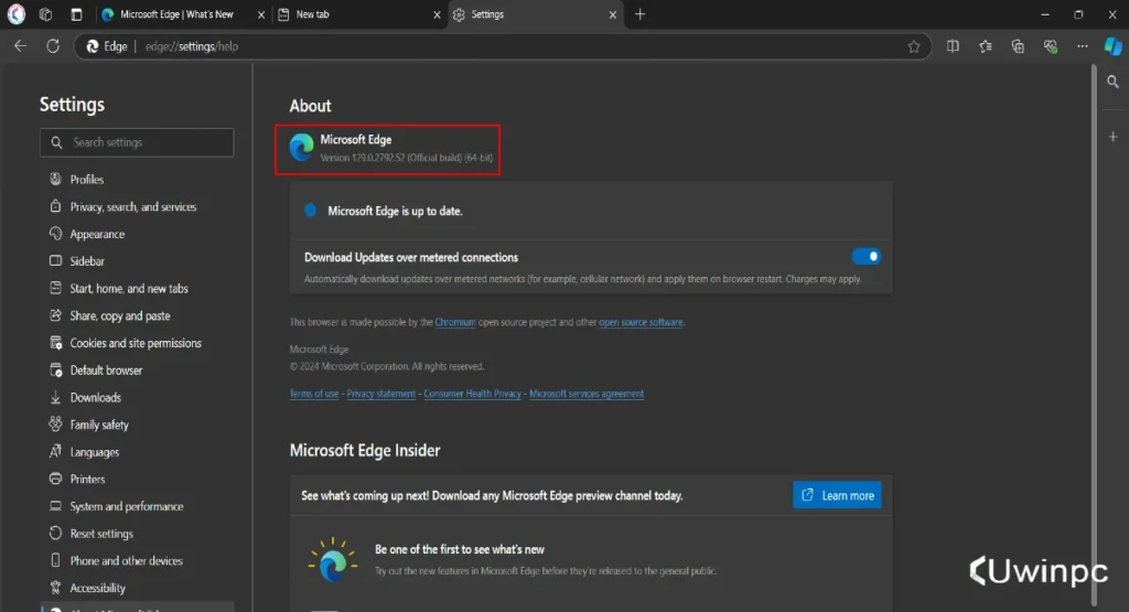 New Stable Edge Version 129.0.2792.52 Features Fixes uwinpc.com